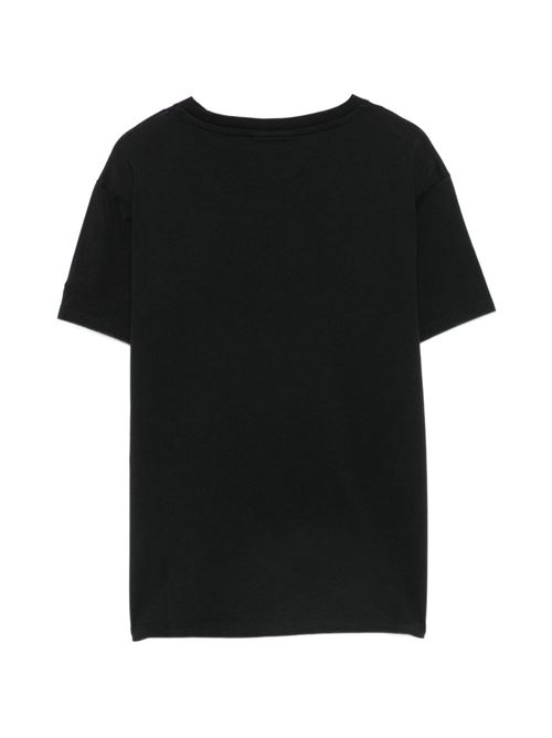 T-shirt donna MC2 Saint Barth Emilie nera con stampa MC2 SAINT BARTH | EMILIE01222L